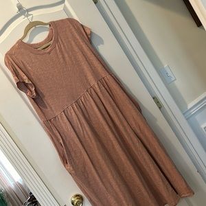 Pink Universal Thread T-Shirt Dress- XL